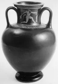 AMPHORA, NECK (ATHENIAN, RED-FIGURE)
