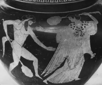 KRATER, COLUMN (ATHENIAN, RED-FIGURE)
