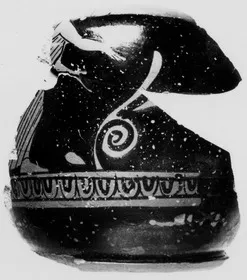 LEKYTHOS, SQUAT, FRAGMENT (ATHENIAN, RED-FIGURE)