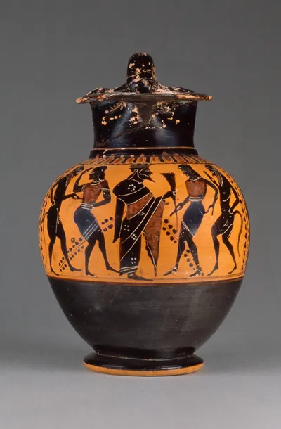 Black-Figure Oinochoe (Shape 2)