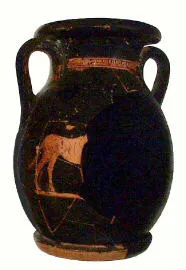 PELIKE, FRAGMENT (ATHENIAN, RED-FIGURE)