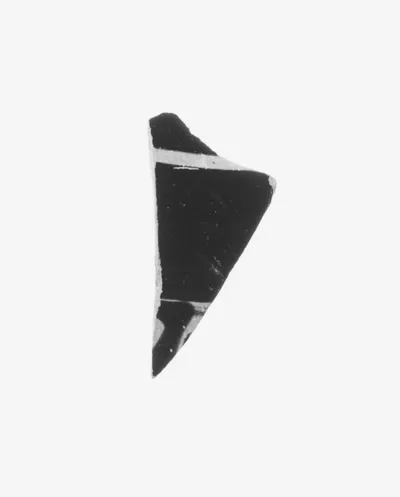 Attic Black-Figure Band Cup Fragment