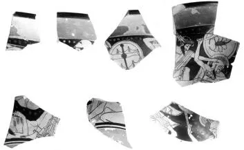 CUP, FRAGMENTS (ATHENIAN, RED-FIGURE)