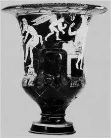 KRATER, CALYX (ATHENIAN, RED-FIGURE)