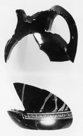 CHOUS, FRAGMENT (ATHENIAN, RED-FIGURE)