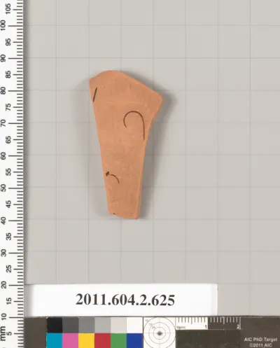 Terracotta fragment of a column-krater (bowl for mixing wine and water)