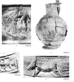 AMPHORA, BELLY (ETRUSCAN, BUCCHERO)