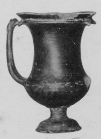 KANTHAROS (ETRUSCAN, BLACK GLAZE)
