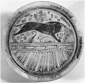 PLATE (EAST GREEK, OUTLINE)