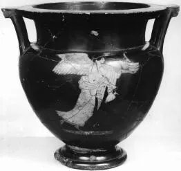 KRATER, COLUMN (ATHENIAN, RED-FIGURE)