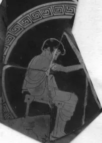 CUP, FRAGMENT (ATHENIAN, RED-FIGURE)