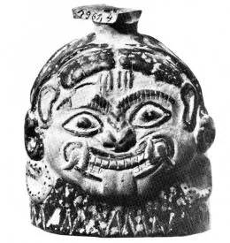 FIGURE VASE, ARYBALLOS (EAST GREEK)