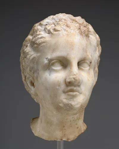 Head of a Girl from a Grave Naiskos