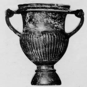 KRATER (SOUTH ITALIAN, CAMPANIAN, BLACK GLAZE)