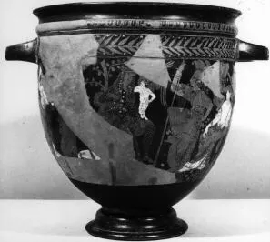 KRATER, BELL (ATHENIAN, RED-FIGURE)