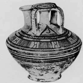 STIRRUP JAR (MYCENEAN)