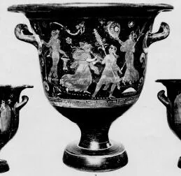 KRATER, BELL (SOUTH ITALIAN, APULIAN, RED-FIGURE)