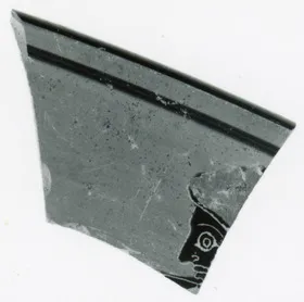 CUP A, FRAGMENT (ATHENIAN, BLACK-FIGURE)