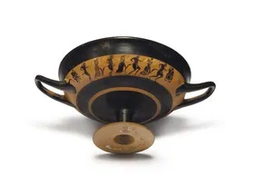 CUP, LITTLE MASTER BAND (ATHENIAN, BLACK-FIGURE)