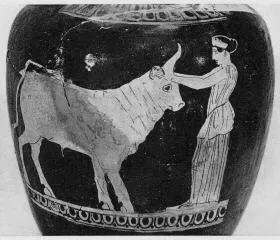 OINOCHOE, FRAGMENT (ATHENIAN, RED-FIGURE)
