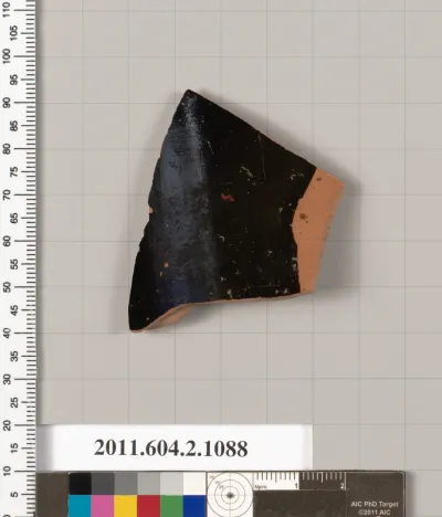 Terracotta fragment of a lekythos (oil flask)