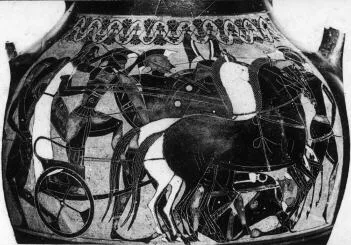 AMPHORA, BELLY, TYPE B (ATHENIAN, BLACK-FIGURE)