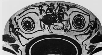 CUP A (ATHENIAN, BLACK-FIGURE)