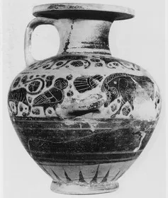 HYDRIA (CORINTHIAN, BLACK-FIGURE)