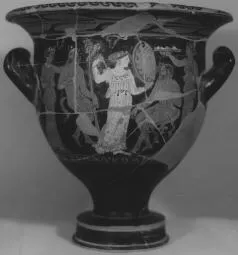 KRATER, BELL (ATHENIAN, RED-FIGURE)
