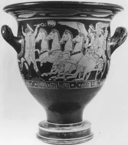 KRATER, BELL (ATHENIAN, RED-FIGURE)