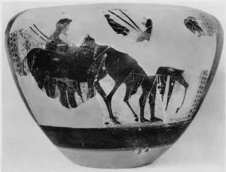 KRATER, COLUMN, FRAGMENTS (ATHENIAN, BLACK-FIGURE)