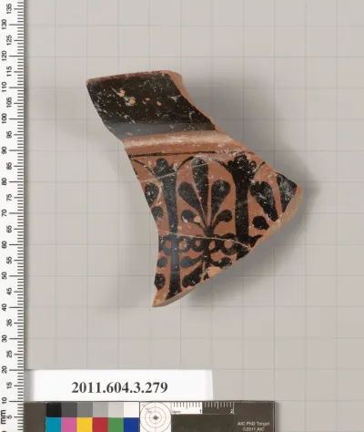 Terracotta fragment of a neck-amphora (jar)