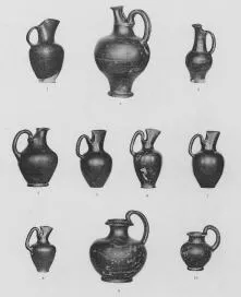 OINOCHOE (ETRUSCAN, BLACK GLAZE)