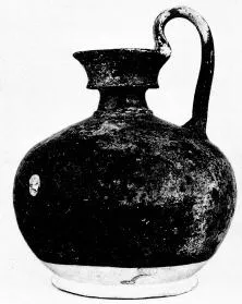 OINOCHOE (CORINTHIAN, BLACK GLAZE)