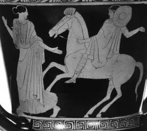 KRATER, CALYX (ATHENIAN, RED-FIGURE)