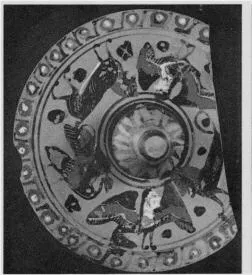 LID, FRAGMENT (ATHENIAN, BLACK-FIGURE)