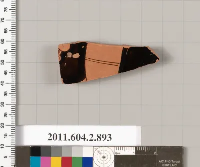 Terracotta fragment of a bell-krater (bowl for mixing wine and water)