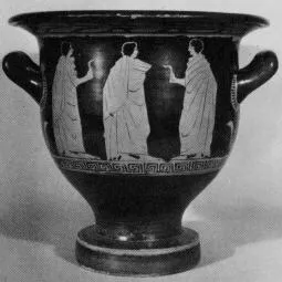 KRATER, BELL (ATHENIAN, RED-FIGURE)