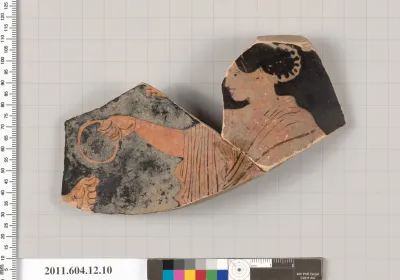 Terracotta fragment of a krater (deep bowl)
