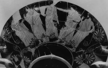 CUP (ATHENIAN, RED-FIGURE)