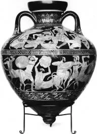 AMPHORA, NECK (ATHENIAN, RED-FIGURE)