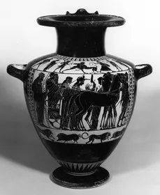 HYDRIA (ATHENIAN, BLACK-FIGURE)