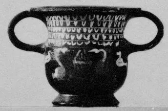 KANTHAROS (SOUTH ITALIAN, BLACK GLAZE)