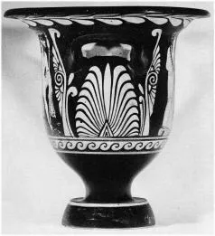 KRATER, BELL (SOUTH ITALIAN, PAESTAN, RED-FIGURE)