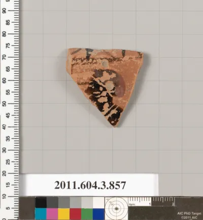 Terracotta fragment of a lekythos (oil flask)