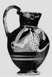 OINOCHOE (EAST GREEK, CLAZOMENIAN, SILHOUETTE)