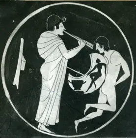 CUP (ATHENIAN, RED-FIGURE)