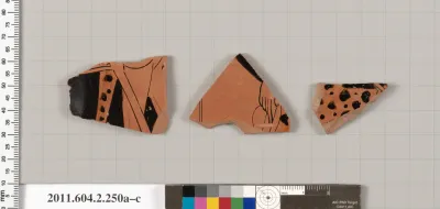 Terracotta fragments of a stamnos (jar)