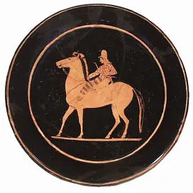 PLATE (ATHENIAN, RED-FIGURE)
