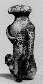 FIGURE VASE (ETRUSCO-CORINTHIAN)